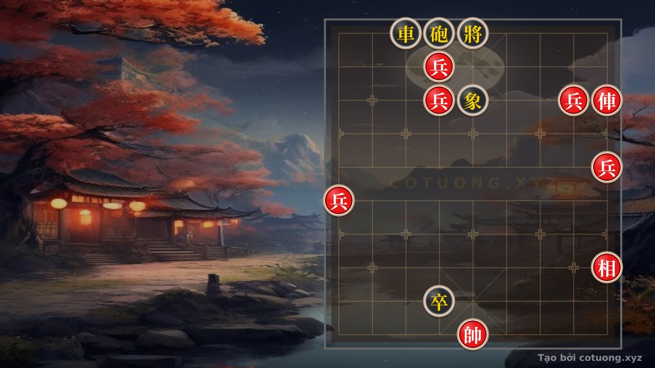 Thế cờ: Playing Xiangqi against AI: Red's Counterattacking Defense in the 'Black Rook on File 3' Formation — Cờ Tướng Online