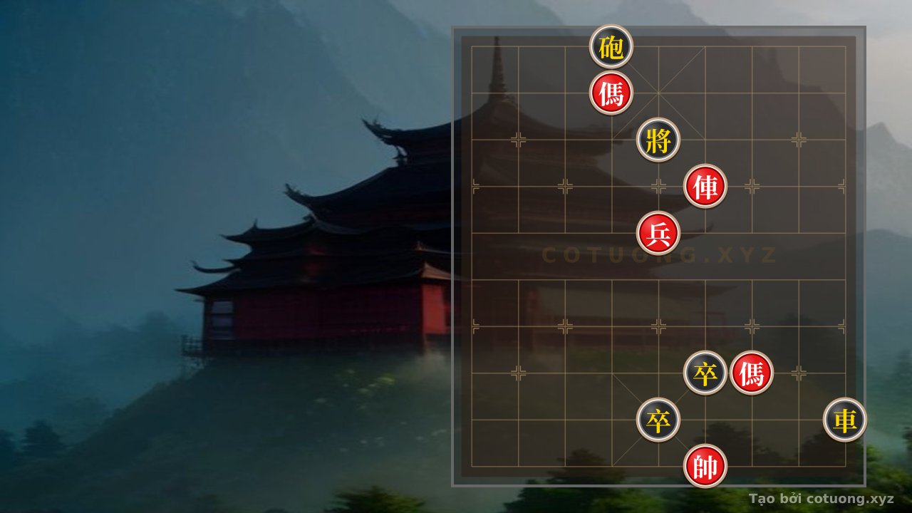 Thế cờ: The Mystical Xiangqi Formation: The Red Chariot's 'Fatal Trap' — Cờ Tướng Online
