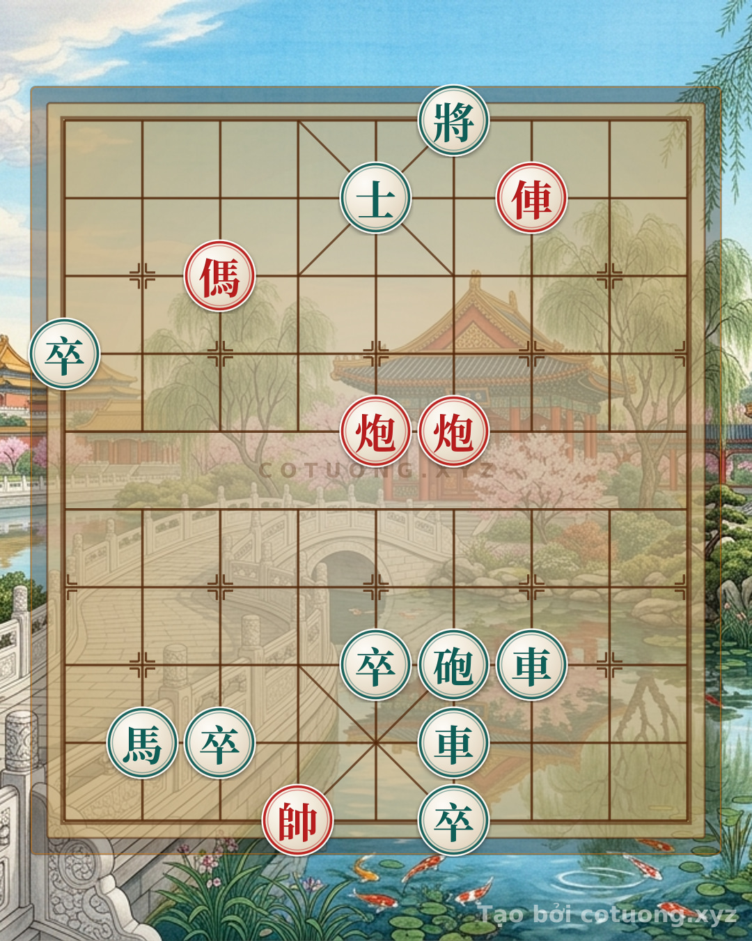 Thế cờ: Xiangqi Online: 