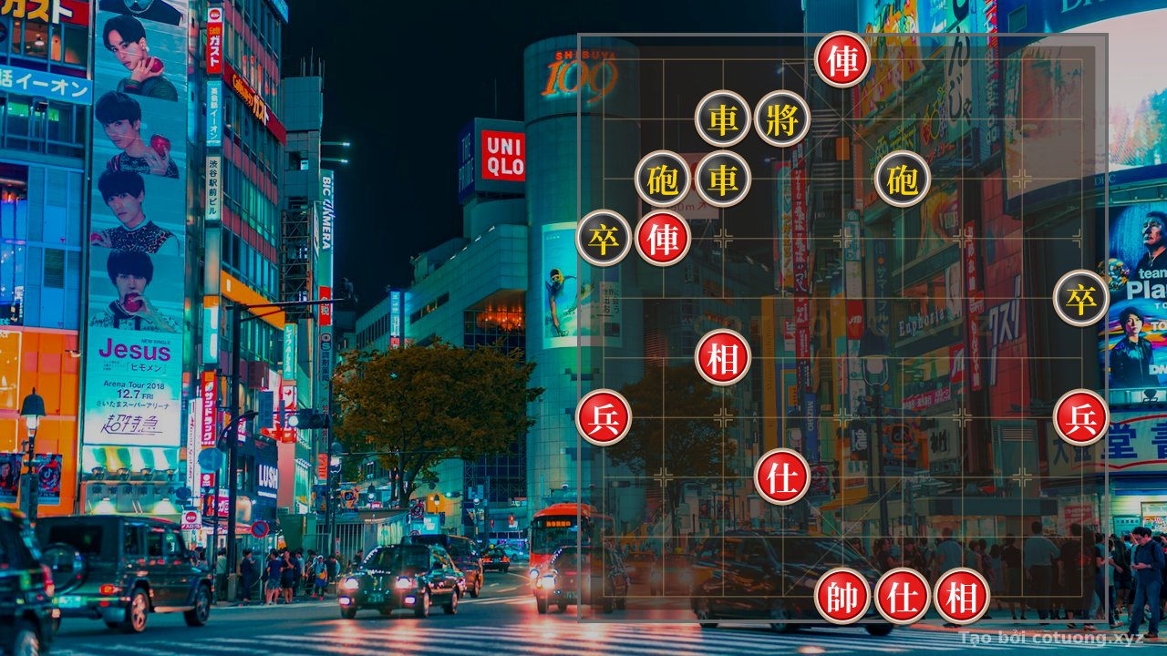 Thế cờ: Classic Xiangqi Puzzle #e23f: Double Chariot vs. Black Cannons – The Secret to Breaking the Black’s Trap in a Tick — Cờ Tướng Online