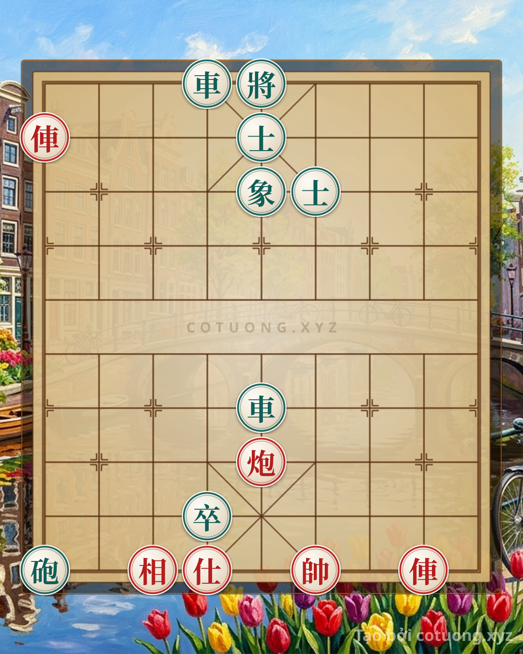 Challenge: Xiangqi: Red Chariot Exposed, Black Cannon Must Be Cautious - Can you solve it?