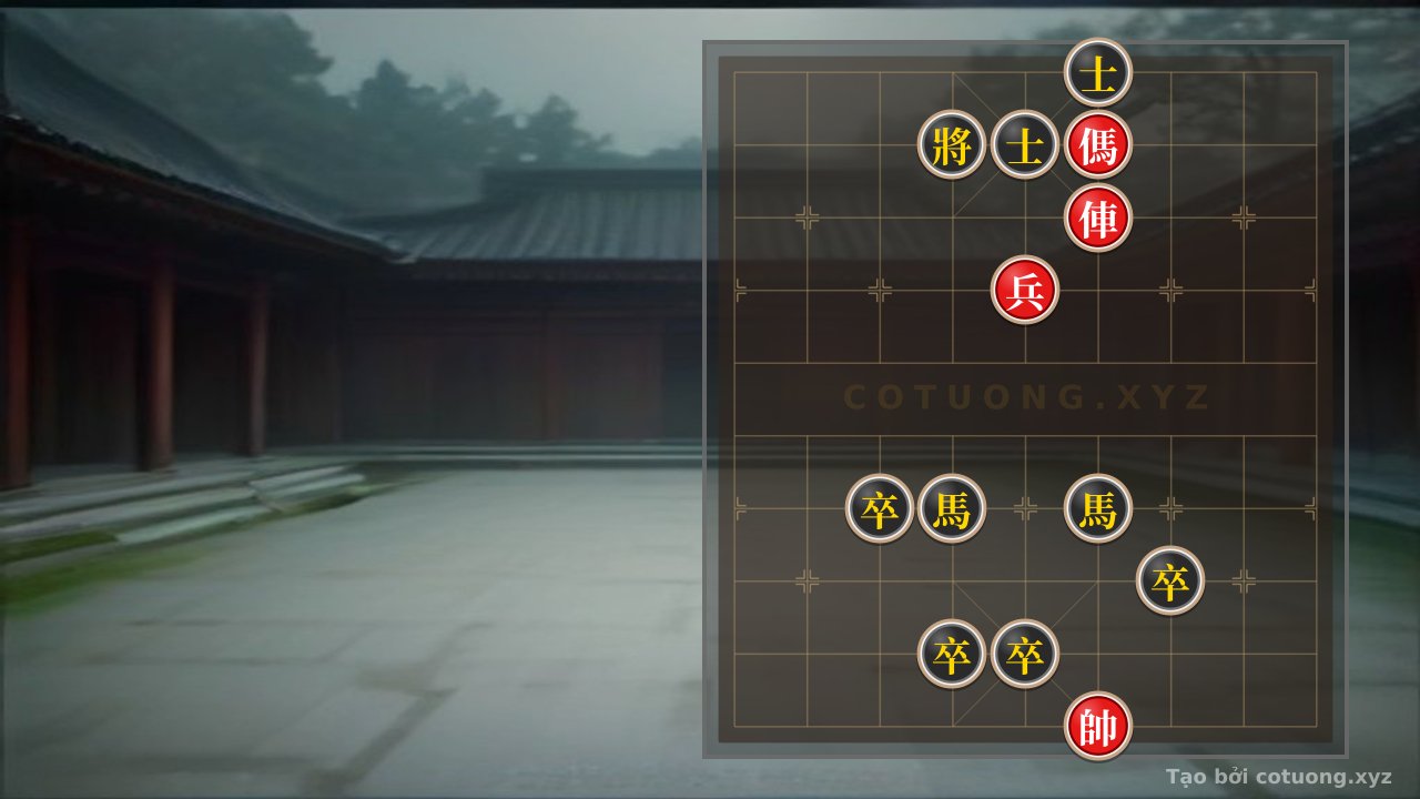 Thế cờ: The Double Horse and Cannon Formation - A Comprehensive Counterattack Strategy for Red in Chinese Chess — Cờ Tướng Online