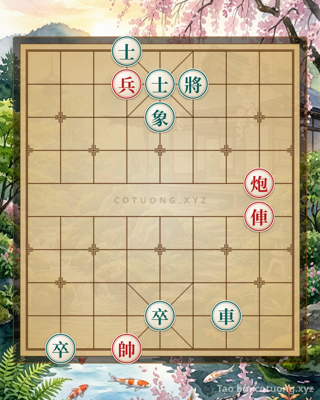 Challenge: Xiangqi: Strategy to Capture the Black General with a Rook on File 6 - Can you solve it?