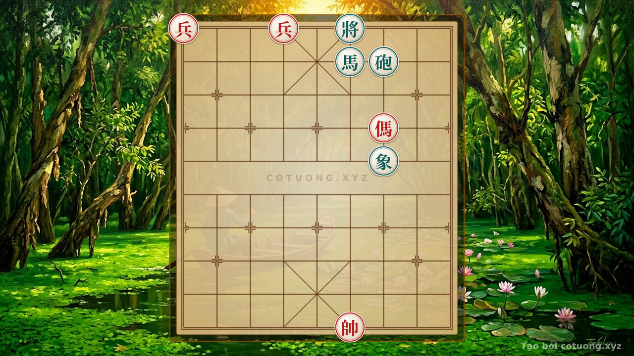 Thế cờ: Xiangqi 'Double Horse Interlock' Strategy - Counterattack Defense Guide (Red Moves First) | Detailed Tutorial for Beginners — Cờ Tướng Online