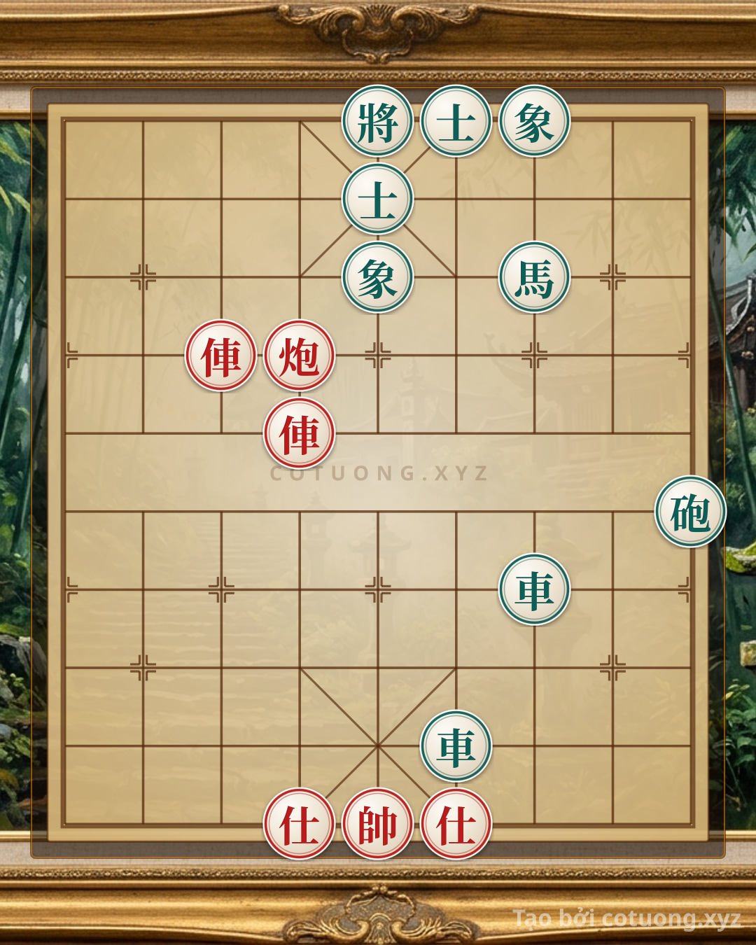 Challenge: Xiangqi: Black Defense Formation - Tips to Counter Red Chariot Attacks - Can you solve it?
