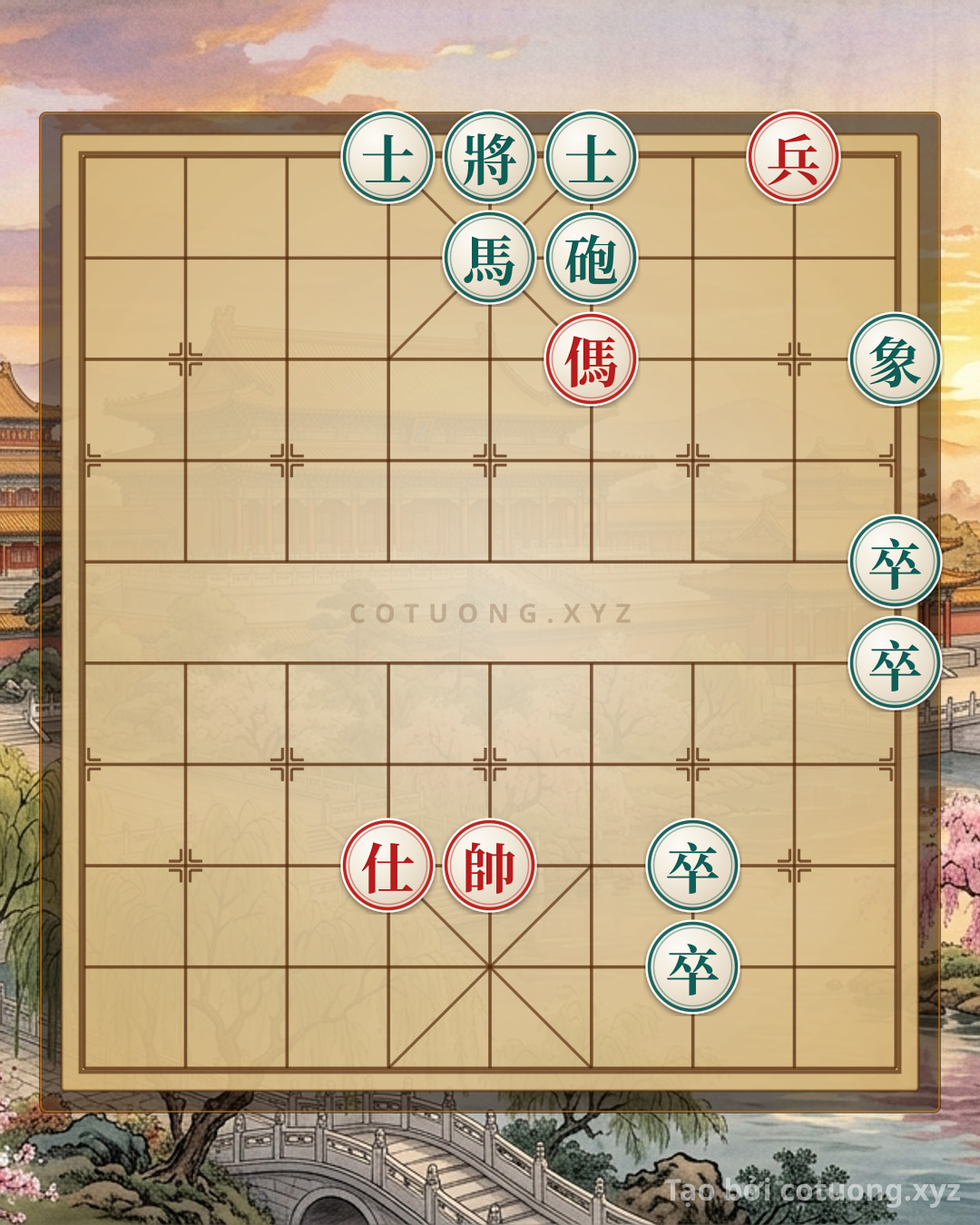 Challenge: Xiangqi Super Difficult: Can Red Escape the Siege? - Can you solve it?