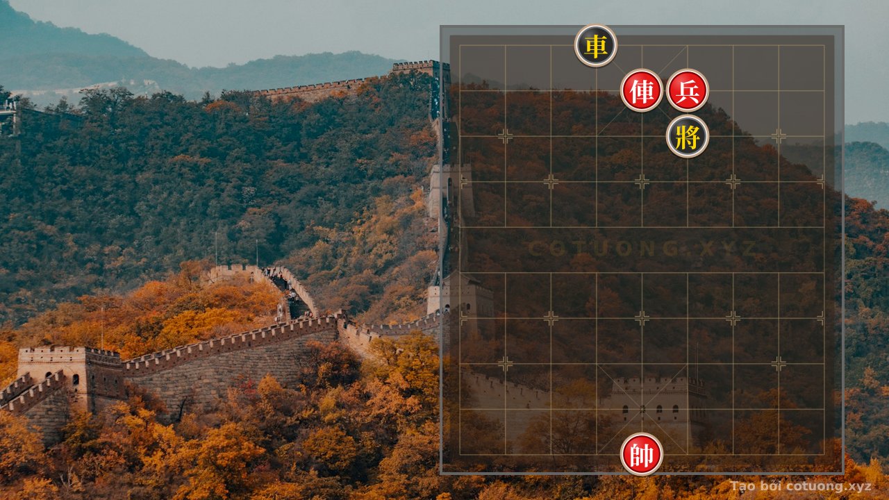Thế cờ: Red Chariot's Retreat: The 'Attack by Squeezing' Strategy in Xiangqi — Cờ Tướng Online