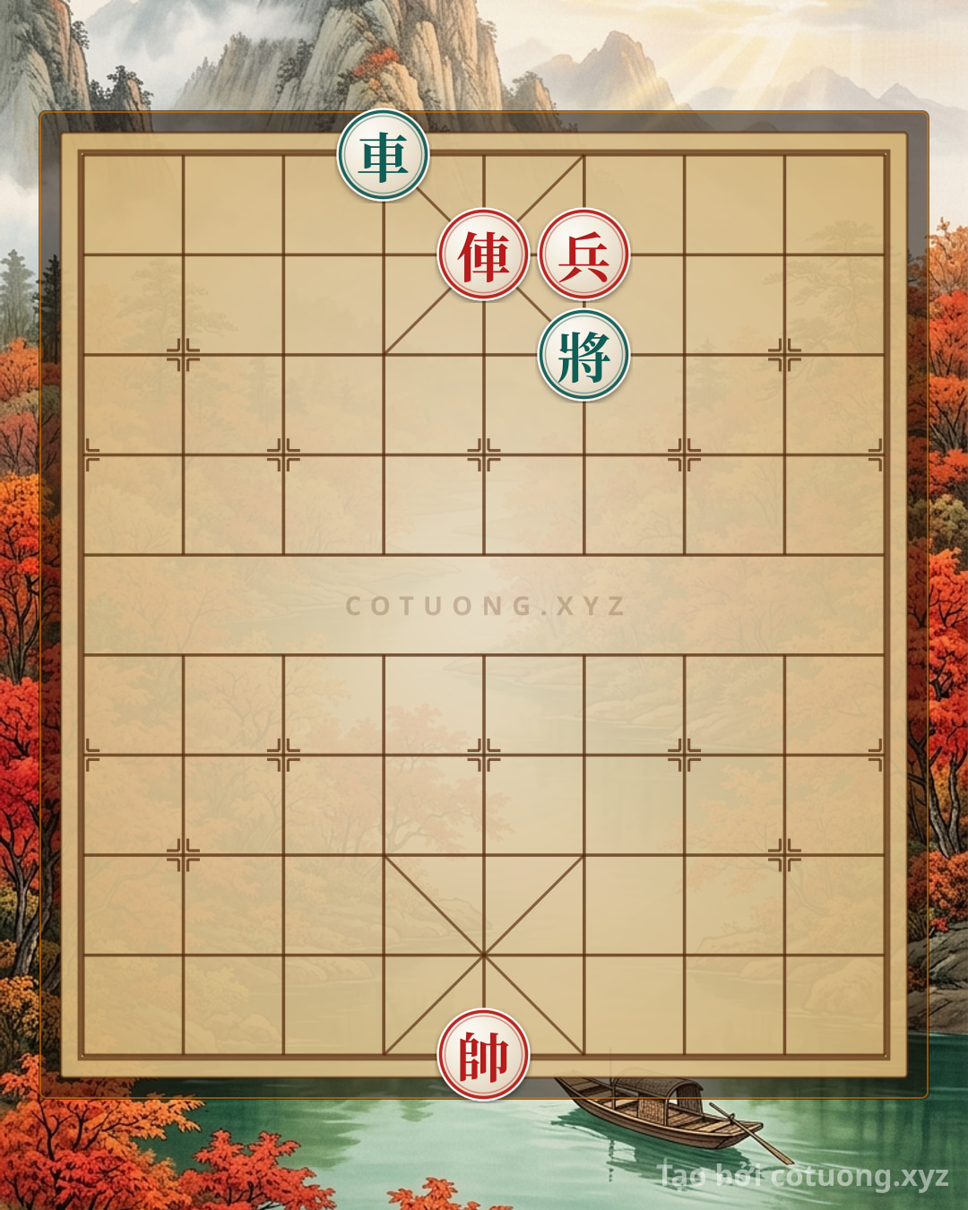 Challenge: Red Chariot's Retreat: The 'Attack by Squeezing' Strategy in Xiangqi - Can you solve it?