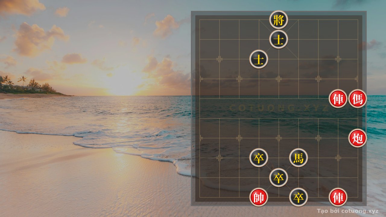 Thế cờ: Xiangqi: The Red and Black Tactics in the Eternal Battle — Cờ Tướng Online