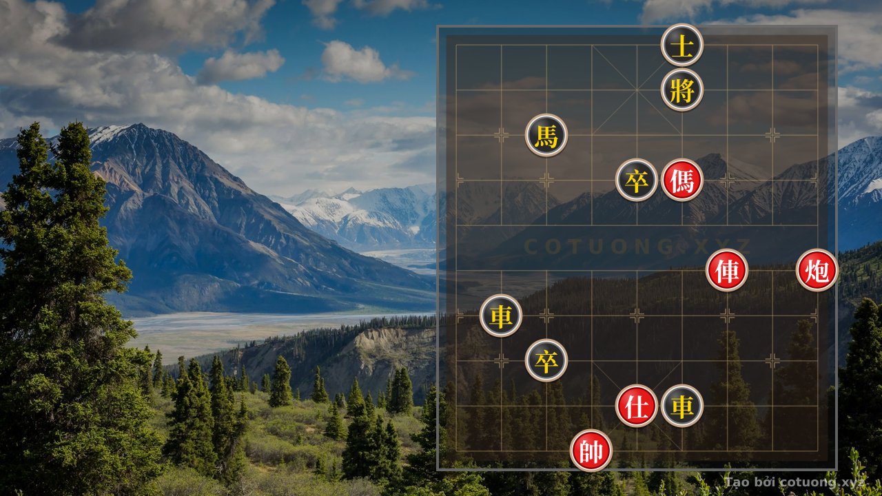 Thế cờ: Xiangqi: The Noble Move - Life-and-Death Position Analysis with Survival Strategy from Red — Cờ Tướng Online