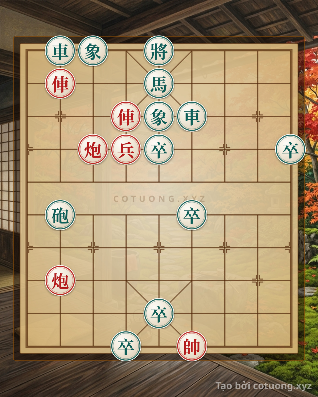 Challenge: Xiangqi: The Red General's Strategic Breakthrough - Controlling the Battlefield with Chariots and Cannons - Can you solve it?