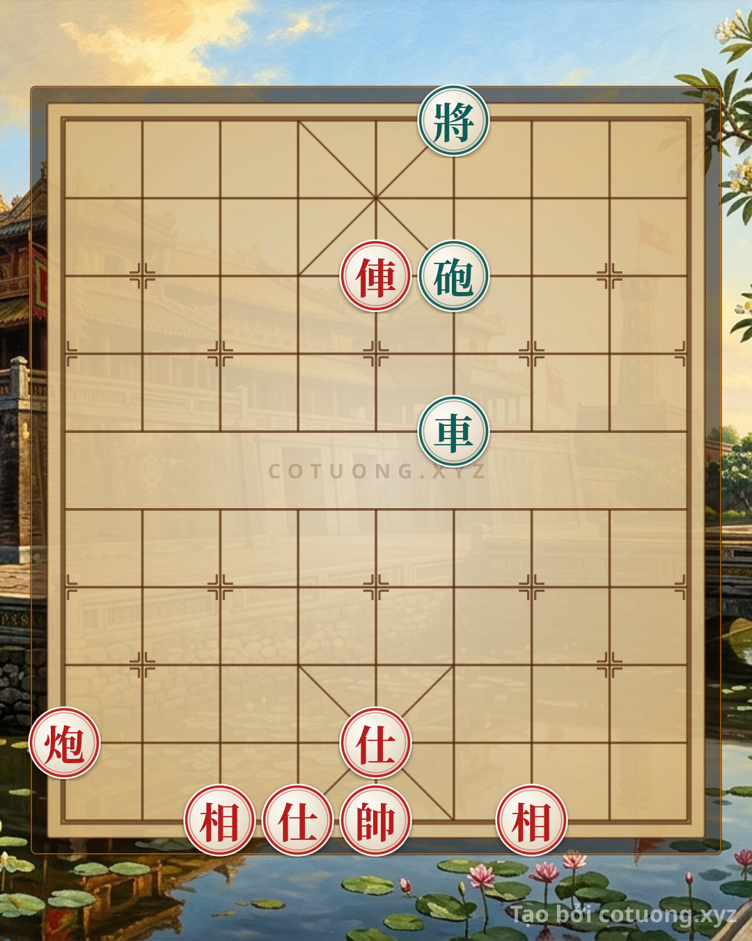 Challenge: Hidden General's Strategy: Red Chariot Threatens, Black Cannon Waits - Peak Tactical Mastery - Can you solve it?