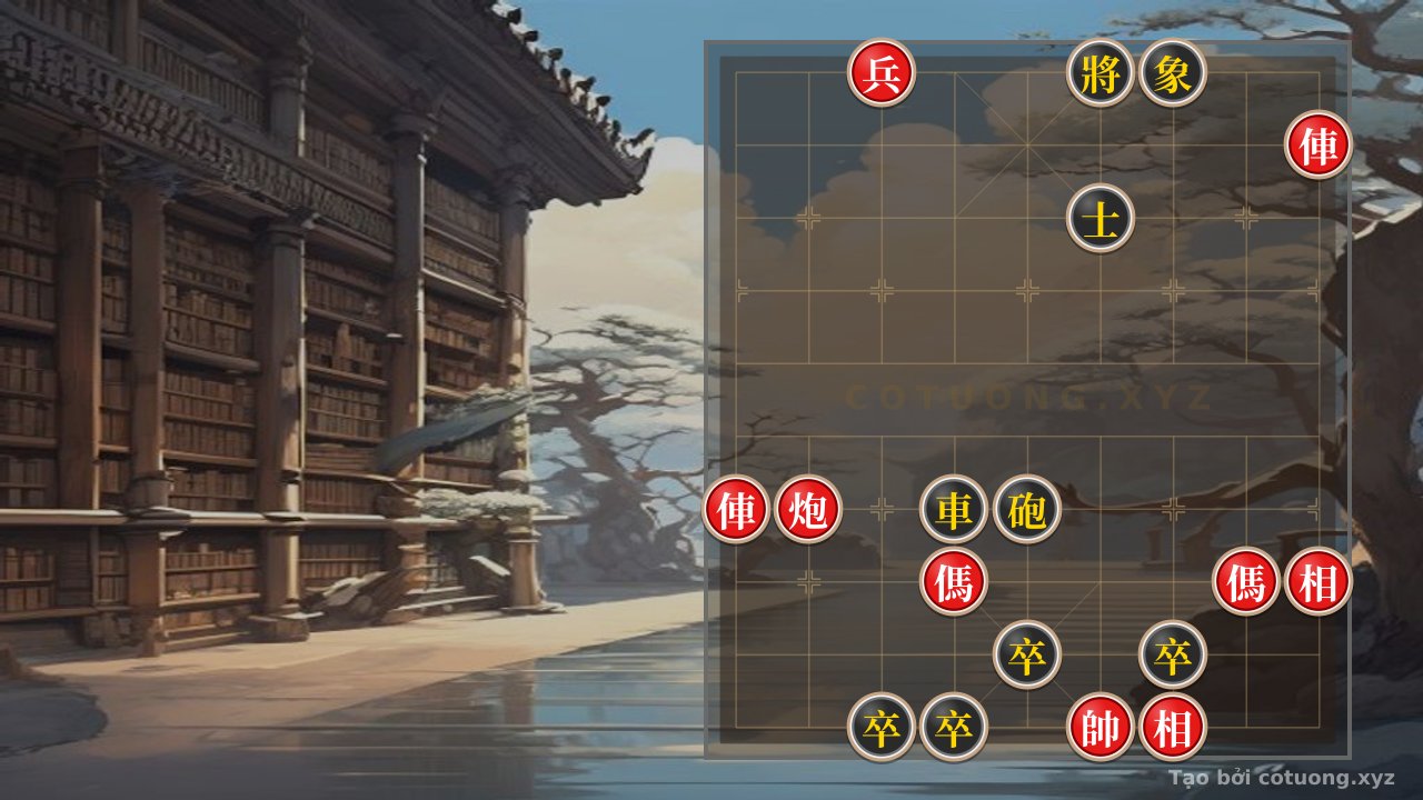 Thế cờ: Xiangqi: Defense and Counterattack in the Double Horse Interlocking Formation — Cờ Tướng Online