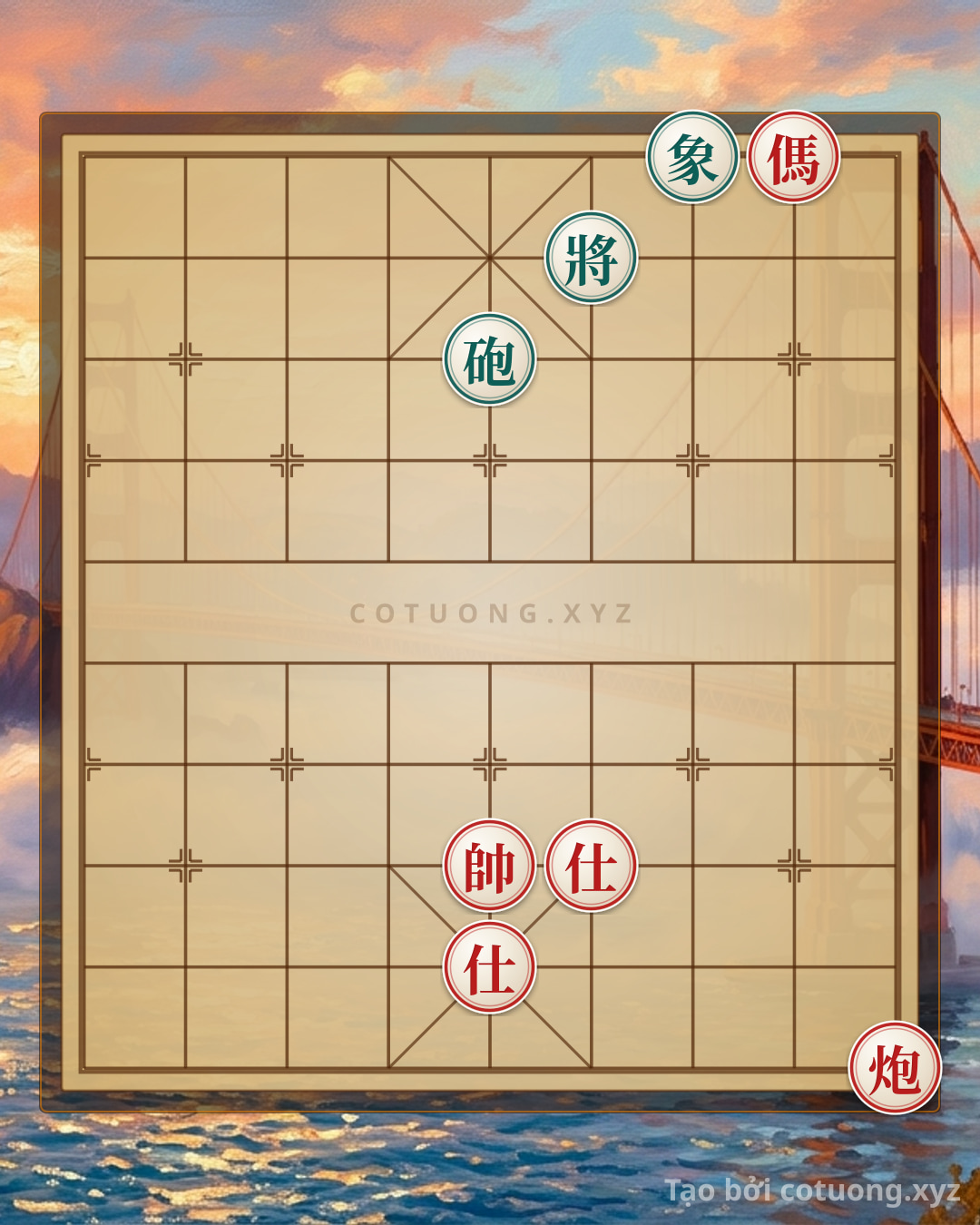 Challenge: Red General's Breakthrough: The 'Horse Strikes the Drum' Strategy Wins Black in 10 Moves - Can you solve it?