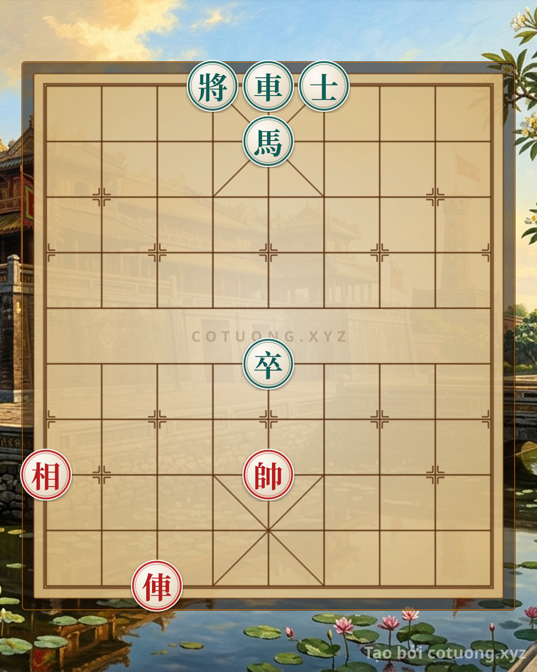 Challenge: Xiangqi Master: Psychological Pressure Analysis and Defensive Strategies - Can you solve it?