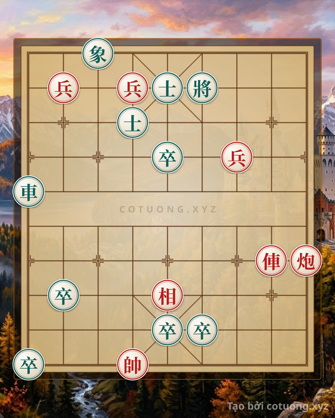 Challenge: Dangerous Counterattack Strategy: Red Rook on File 2 Piercing into Black Bishop on File 3 - Can you solve it?