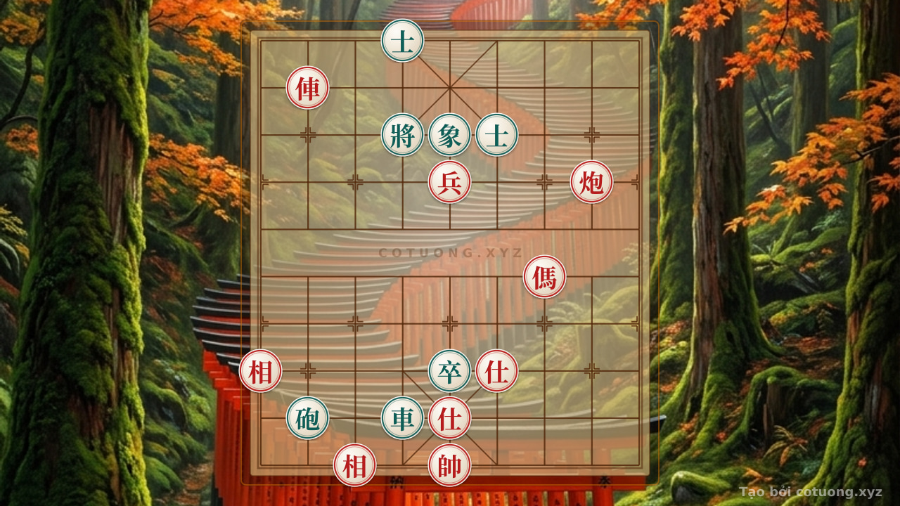 Thế cờ: Xiangqi: Unique Strategy When the Red Chariot Surrounds the Black General — Cờ Tướng Online