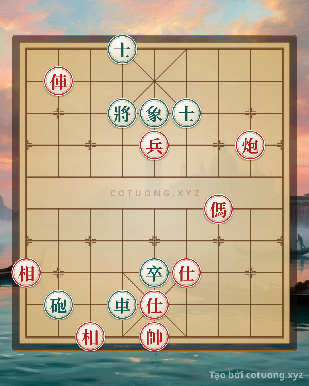 Challenge: Xiangqi: Unique Strategy When the Red Chariot Surrounds the Black General - Can you solve it?