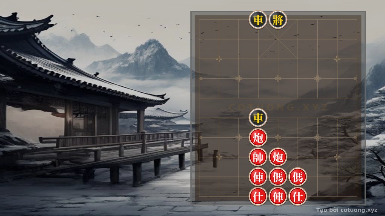 Thế cờ: Bí ẩn thế cờ: Xe đen lộ 4 hàng 10 và cạm bẫy chết người trong cờ tướng — Cờ Tướng Online