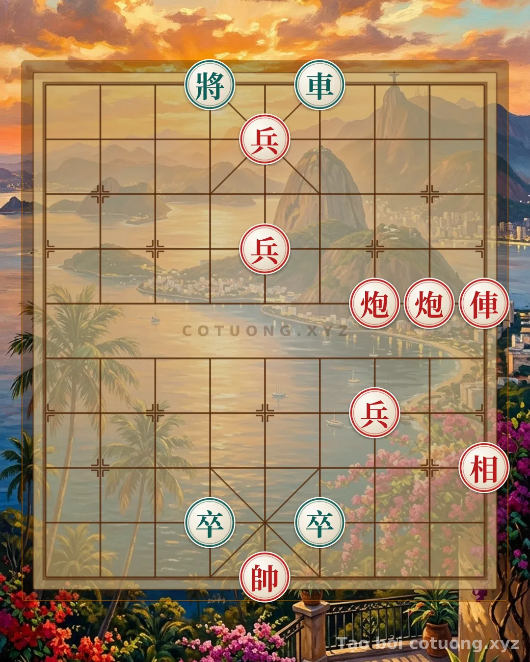 Thế cờ: RED'S INITIATIVE: THE KEY TO CRUSHING BLACK IN THE ENDGAME — Cờ Tướng Online
