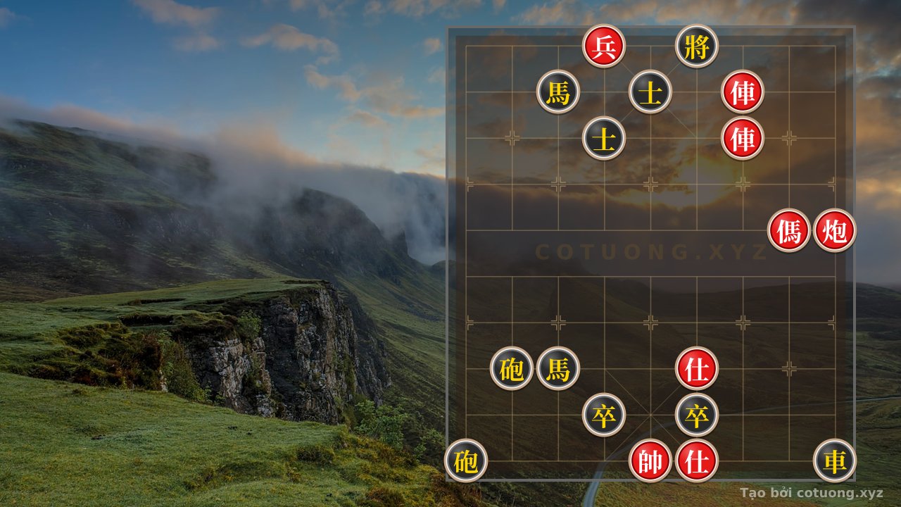 Thế cờ: The Legendary Endgame: When the Two Red Chariots Overthrow the Black General in a Mythical Chess Battle — Cờ Tướng Online