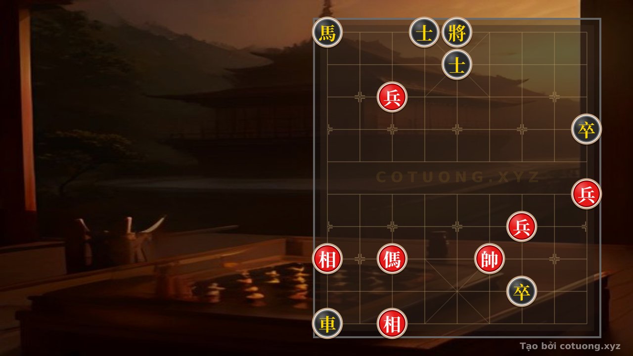 Thế cờ: Red Horse 3 Cannons 2 Elephants Breaking Black Chariot: The Secret to Shattering the Defense Like the Battle of Red Cliffs — Cờ Tướng Online