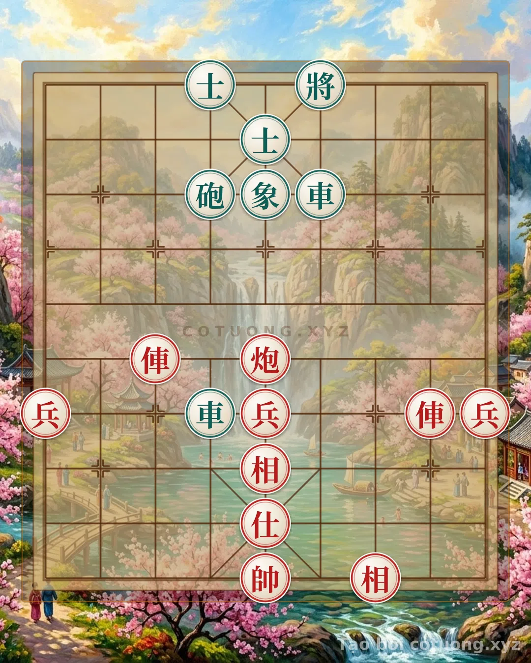 Thế cờ: The Secrets of the Chessboard: Strategic World-Turning Tactics — Cờ Tướng Online