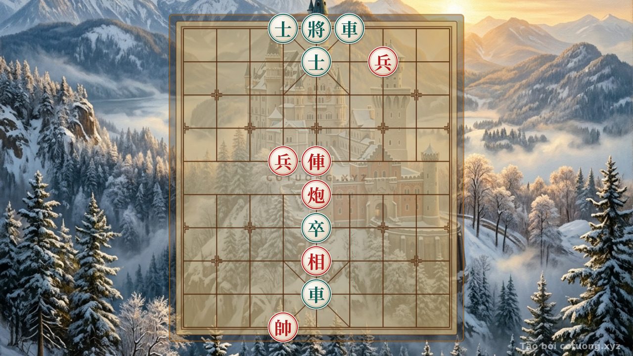 Thế cờ: Red Cannon Siege: The Red Army's First-Move Decisive Attack — Cờ Tướng Online