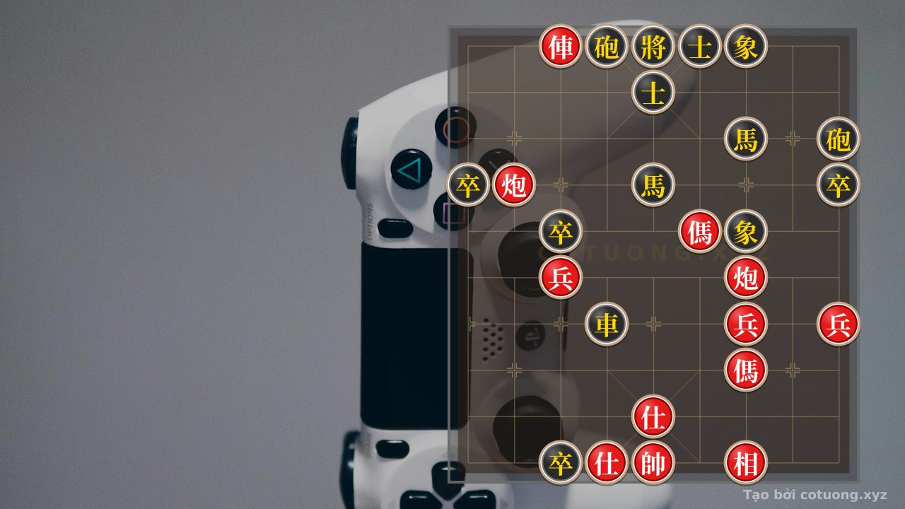 Thế cờ: Black's Hidden Trap: Red Chariot on 7th File, 10th Rank - Masterful Tactics in Xiangqi — Cờ Tướng Online