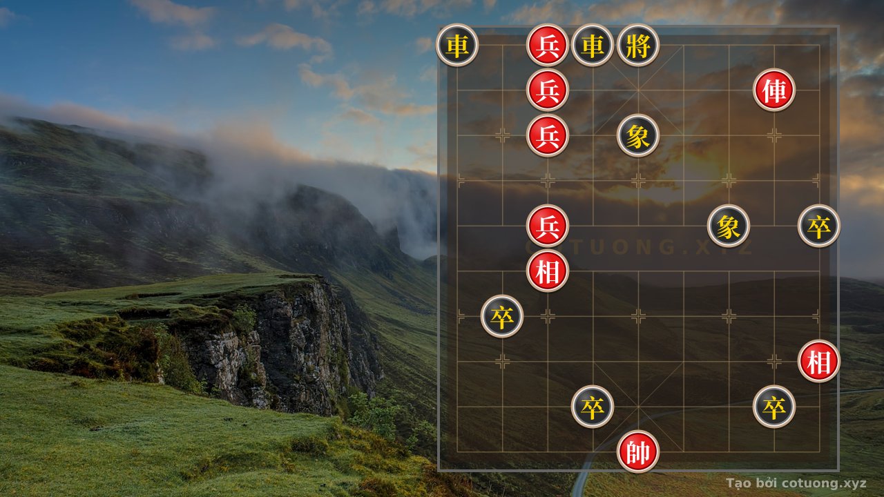 Thế cờ: Xiangqi: The Black Chariot on 10th Rank - Fastest Checkmate Tips — Cờ Tướng Online