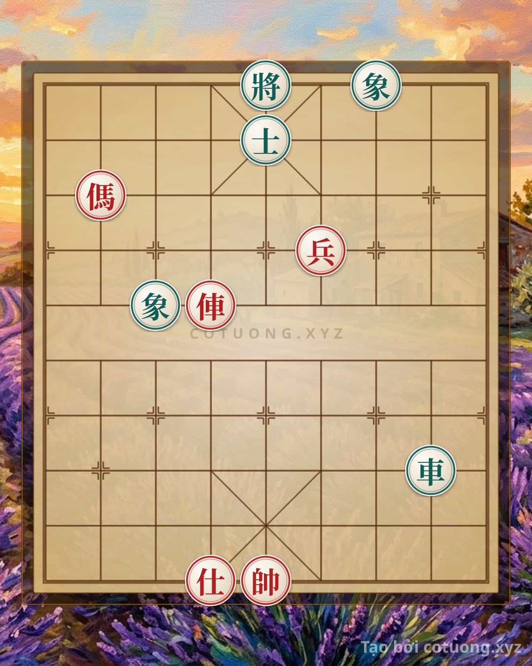 Challenge: Xiangqi: The Art of Defensive Counterattack in the Double Horse Face-to-Face Formation - Can you solve it?