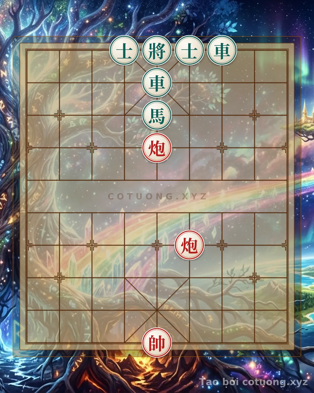 Challenge: Red Cannon Shoots Black Advisor: Offensive Strategy in the 1c2b Formation - Can you solve it?