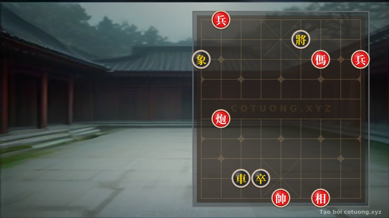 Thế cờ: How to Read Xiangqi Like a 500-Year-Old Master - Learn Defense with Red Pawn on File 8 — Cờ Tướng Online