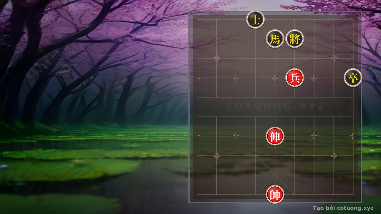 Thế cờ: Xiangqi (Chinese Chess) Showdown: Red Chariot and Pawn Break Through the Black Horse's Defense in a Mythical Move! — Cờ Tướng Online