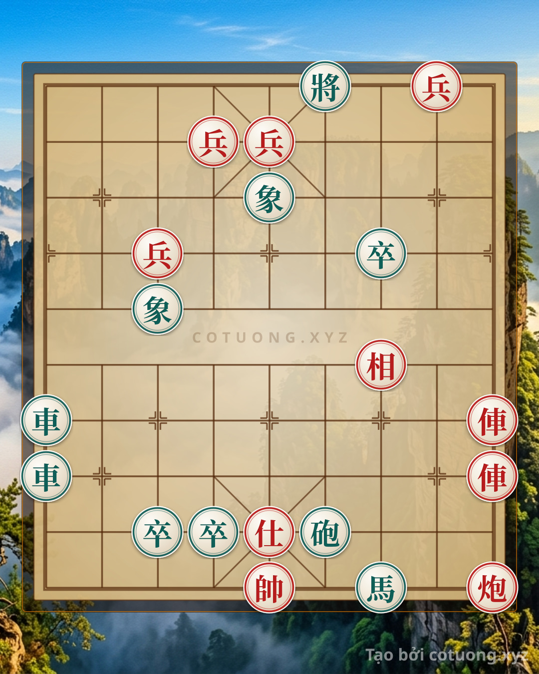 Challenge: The 'Double Rook vs. Cannon' Trick: A Simple Yet Devastating Xiangqi Strategy - Can you solve it?