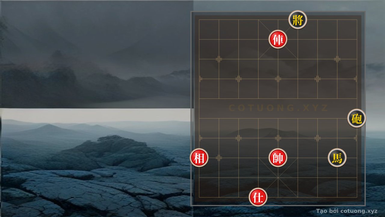 Thế cờ: Cruel Trap: Red Chariot at 5,9 vs. Black Cannon at 9,5 - Xiangqi Tactical Mastery — Cờ Tướng Online