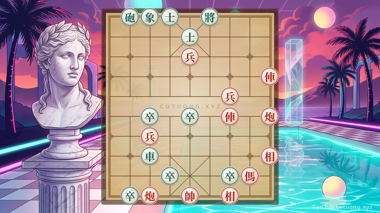 Thế cờ: Xiangqi (Chinese Chess): Defeating Black Like Laozi Being Beheaded — Cờ Tướng Online