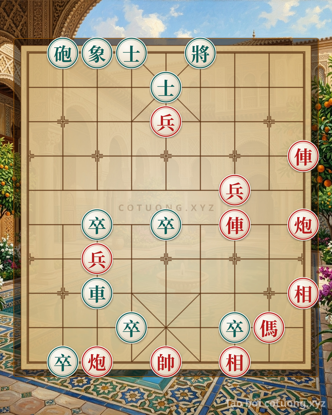 Challenge: Xiangqi (Chinese Chess): Defeating Black Like Laozi Being Beheaded - Can you solve it?