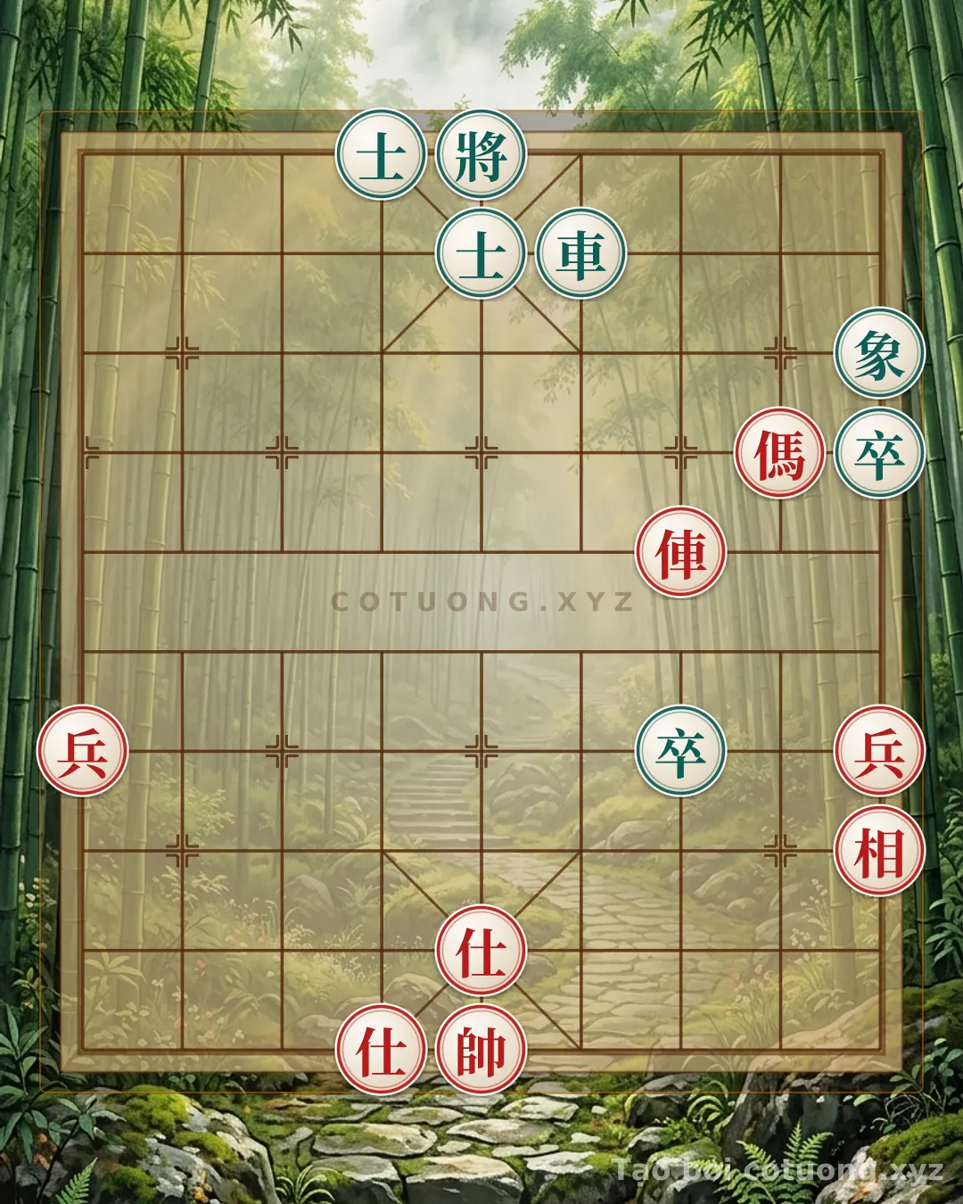 Challenge: Rook-Knight-2Pawns-2Advisors-2Elephants: Optimal Checkmate Strategy in 15 Moves - Can you solve it?
