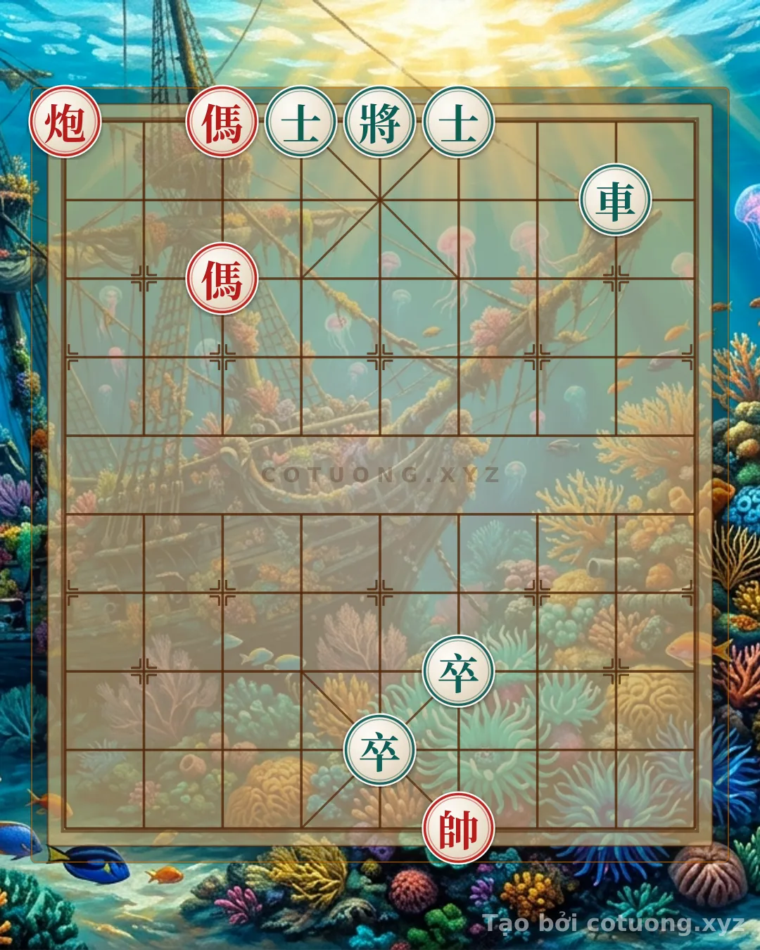 Thử Thách: Pháo Đỏ Lộ 9 Hàng 10: Kết Thúc Trận Đấu Trong 3 Nước Đi - Bạn có thể giải được?