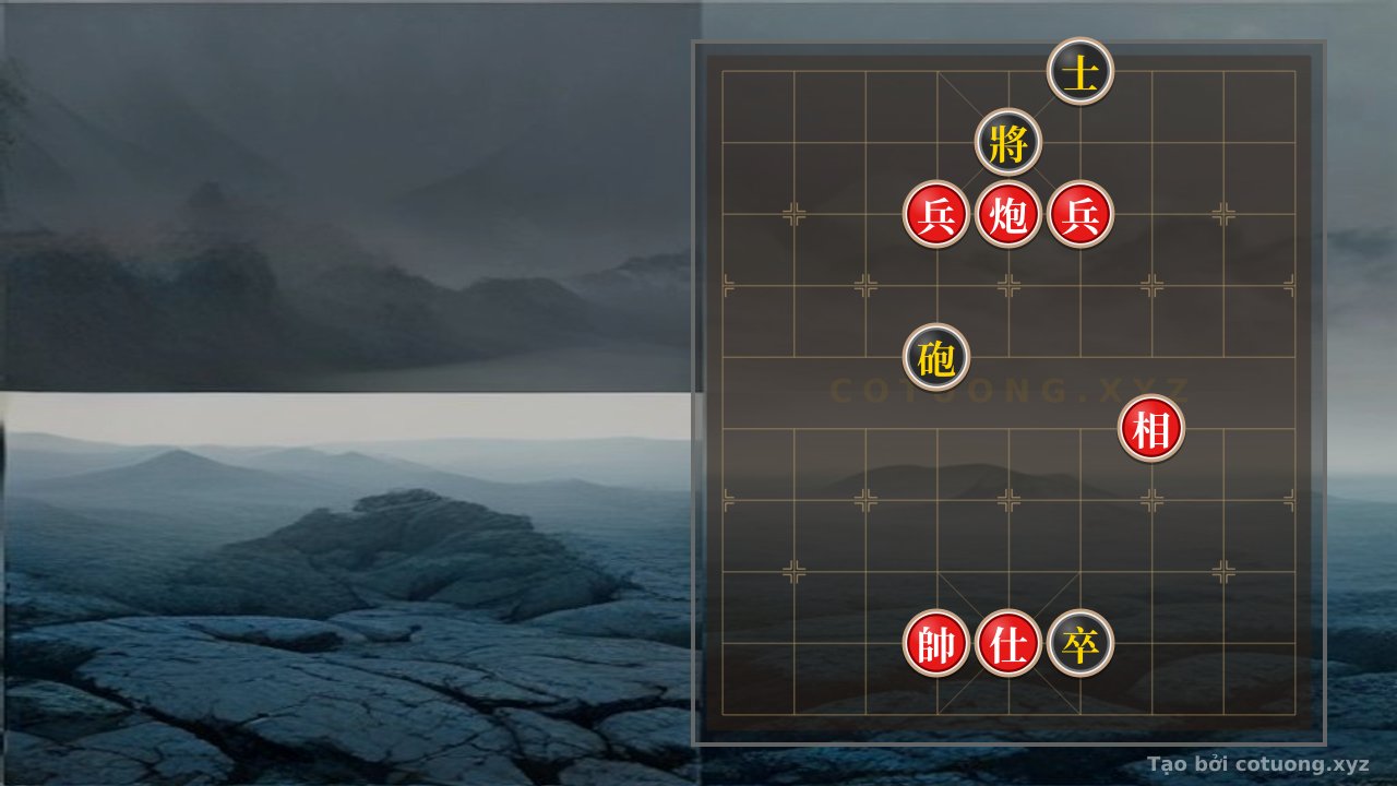 Thế cờ: Red General's Breakthrough: The Art of Sacrificing Pieces to Reverse the Board — Cờ Tướng Online