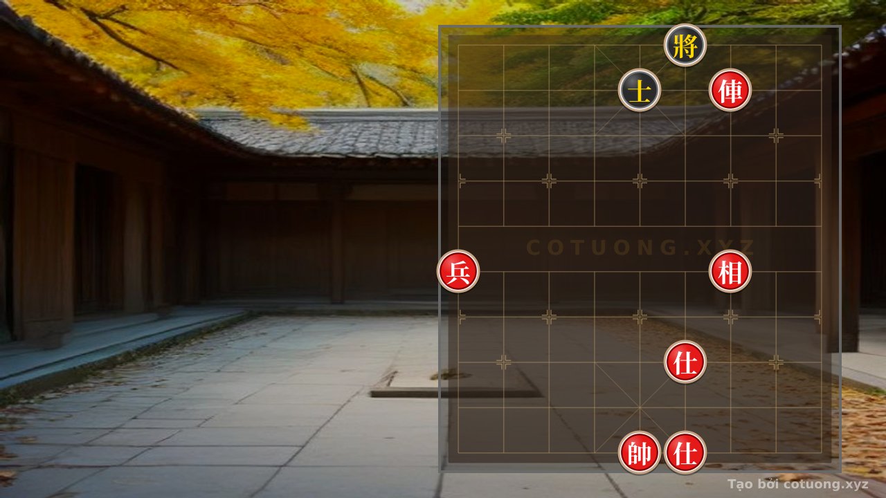 Thế cờ: Xiangqi: Xichibi Battle - Red Chariot Directly Attacks, Black Advisor Has No Defense — Cờ Tướng Online