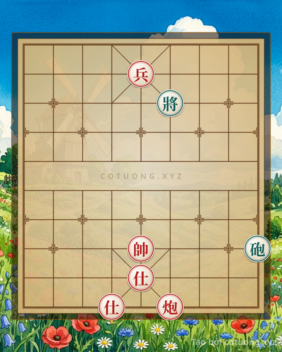 Challenge: Red General: The 'Black Pawn on 5th Rank' Strategy - A Surprising Move to Beat Black - Can you solve it?