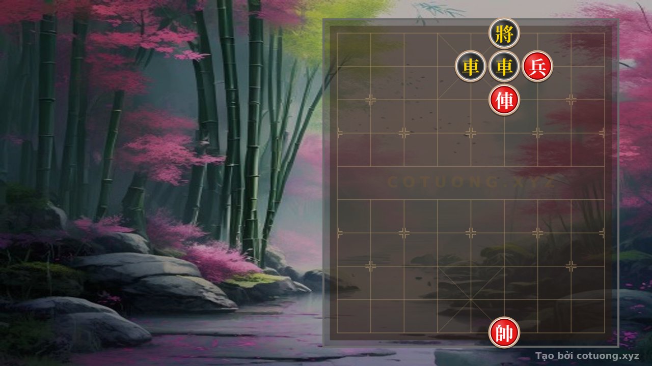 Thế cờ: Defusing the opponent's deadly attack in the Xiangqi (Chinese Chess) position — Cờ Tướng Online