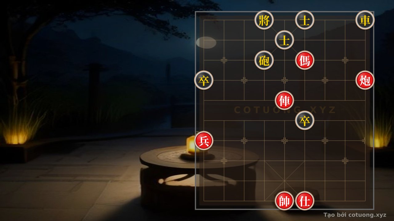 Thế cờ: The 'Empty Cannon' Formation and Tactics for Red in Chinese Chess — Cờ Tướng Online