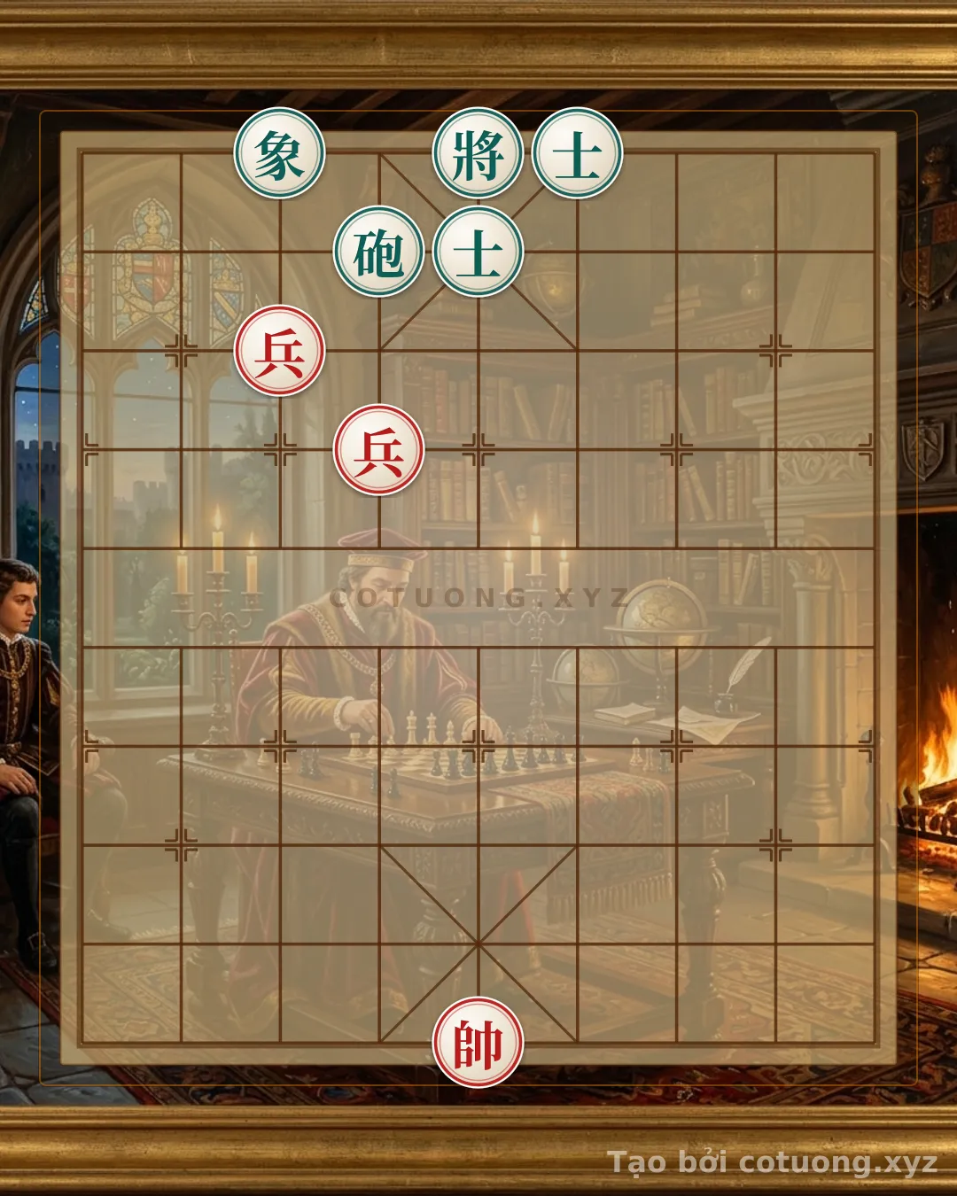 Thế cờ: Cờ Tướng Siêu Khó: Phân Tích Thế Trận Đỏ Đánh Đen Với Pháo Và Sĩ — Cờ Tướng Online