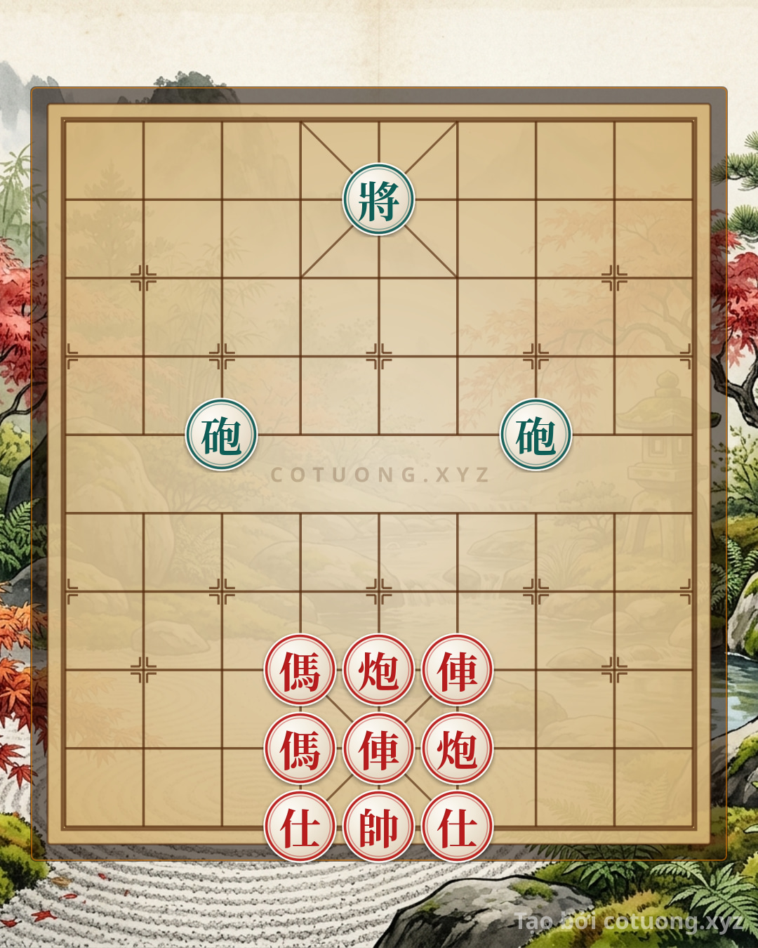 Challenge: Can the Red Cannon Hit the Black Chariot? Is This Xiangqi Position 'Checkmated'? - Can you solve it?
