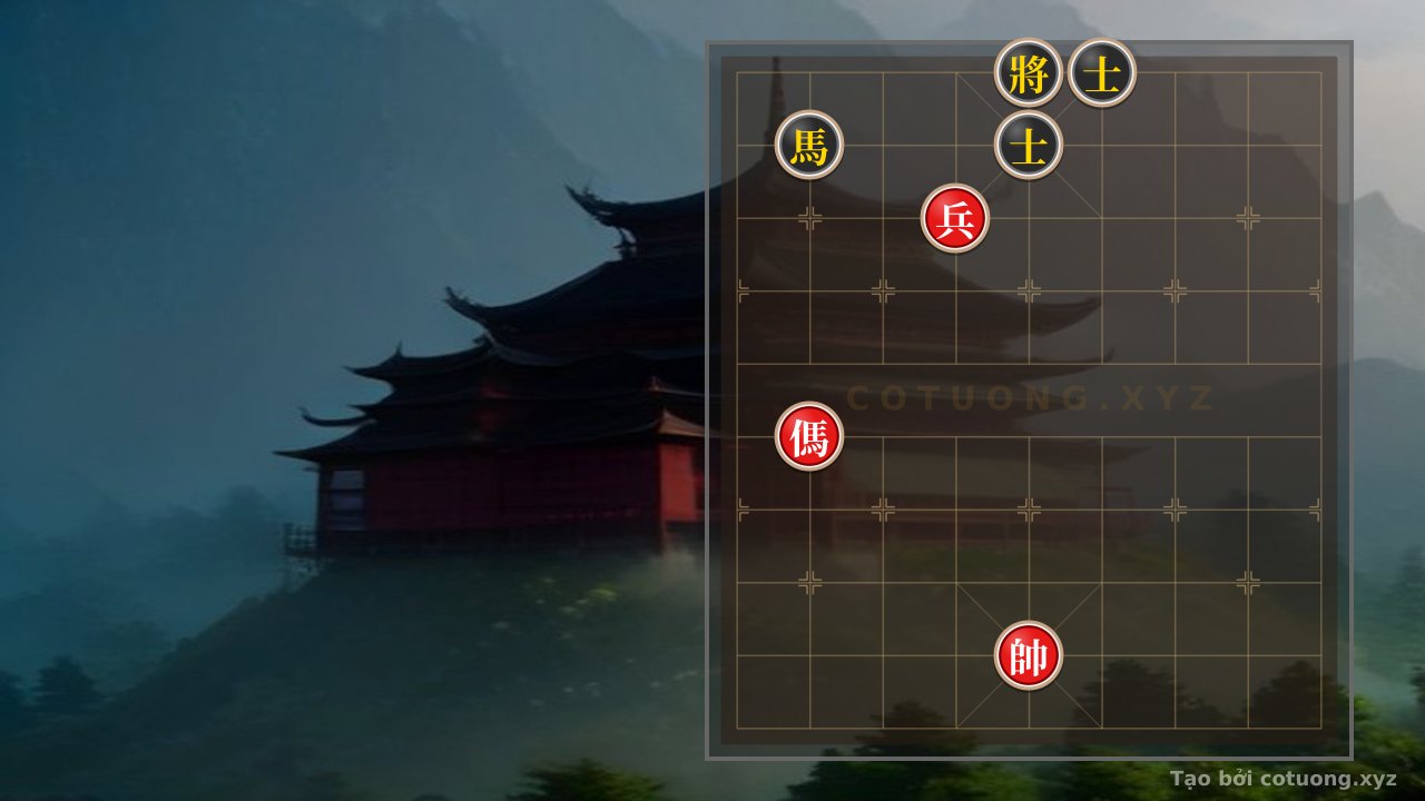 Thế cờ: The 'Red Horse on 8th File' Trap - A Xiangqi Masterpiece with the 'Black General on 5th Rank' Strategy — Cờ Tướng Online