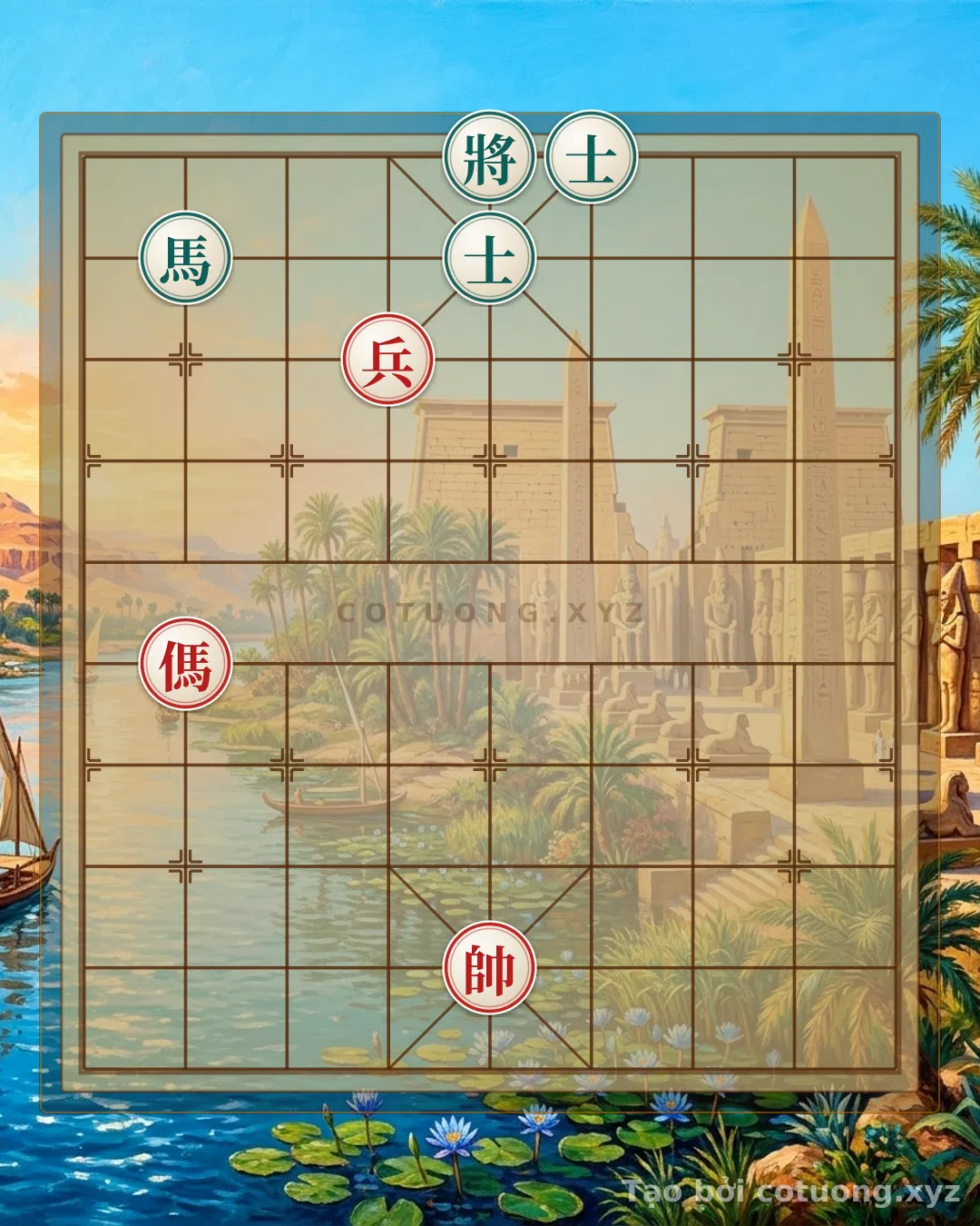 Challenge: The 'Red Horse on 8th File' Trap - A Xiangqi Masterpiece with the 'Black General on 5th Rank' Strategy - Can you solve it?