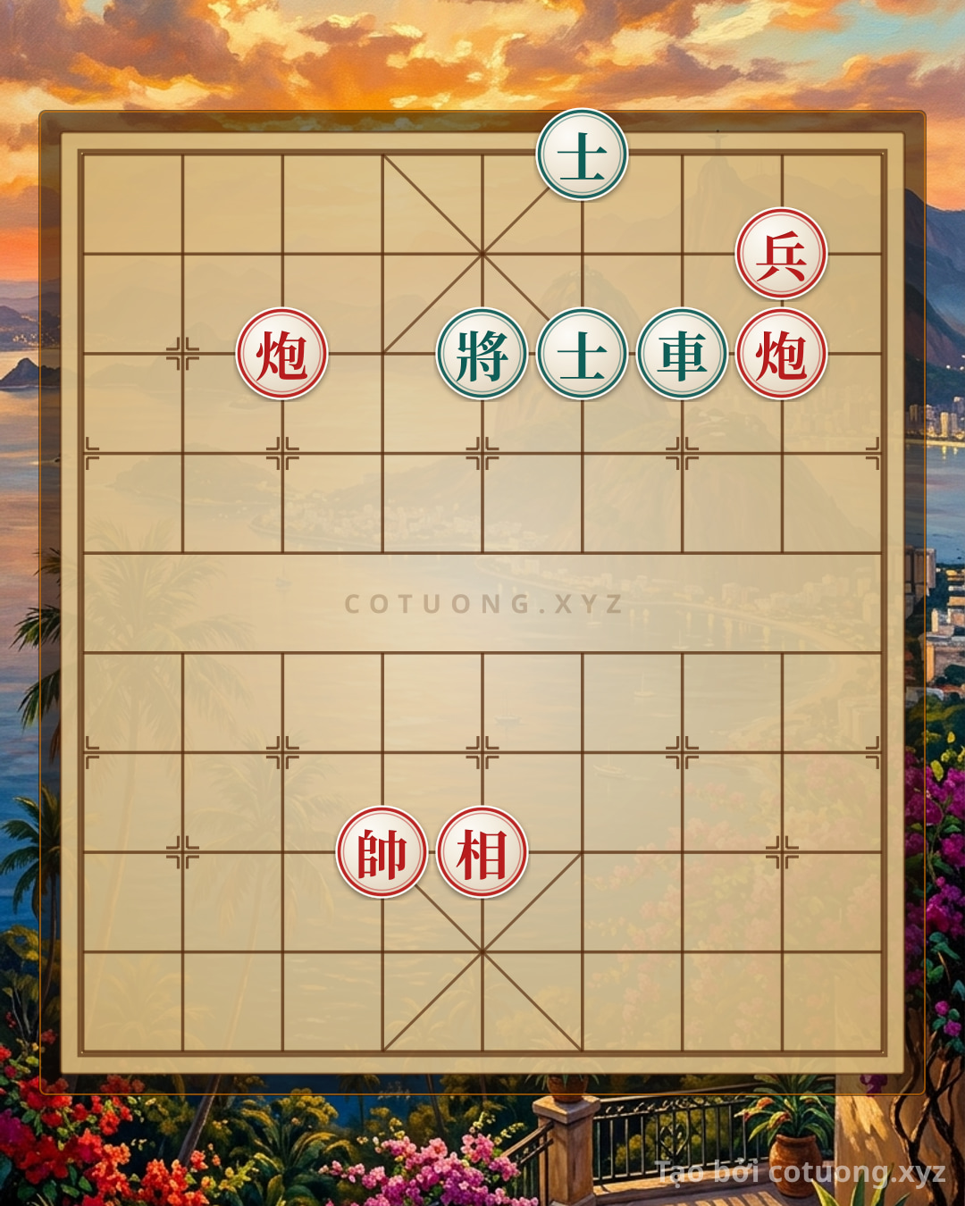 Challenge: Black's Trap on File 7, Rank 8: Black Chariot Opens Eyes, Red Cannon Seeks Opportunity - Can you solve it?